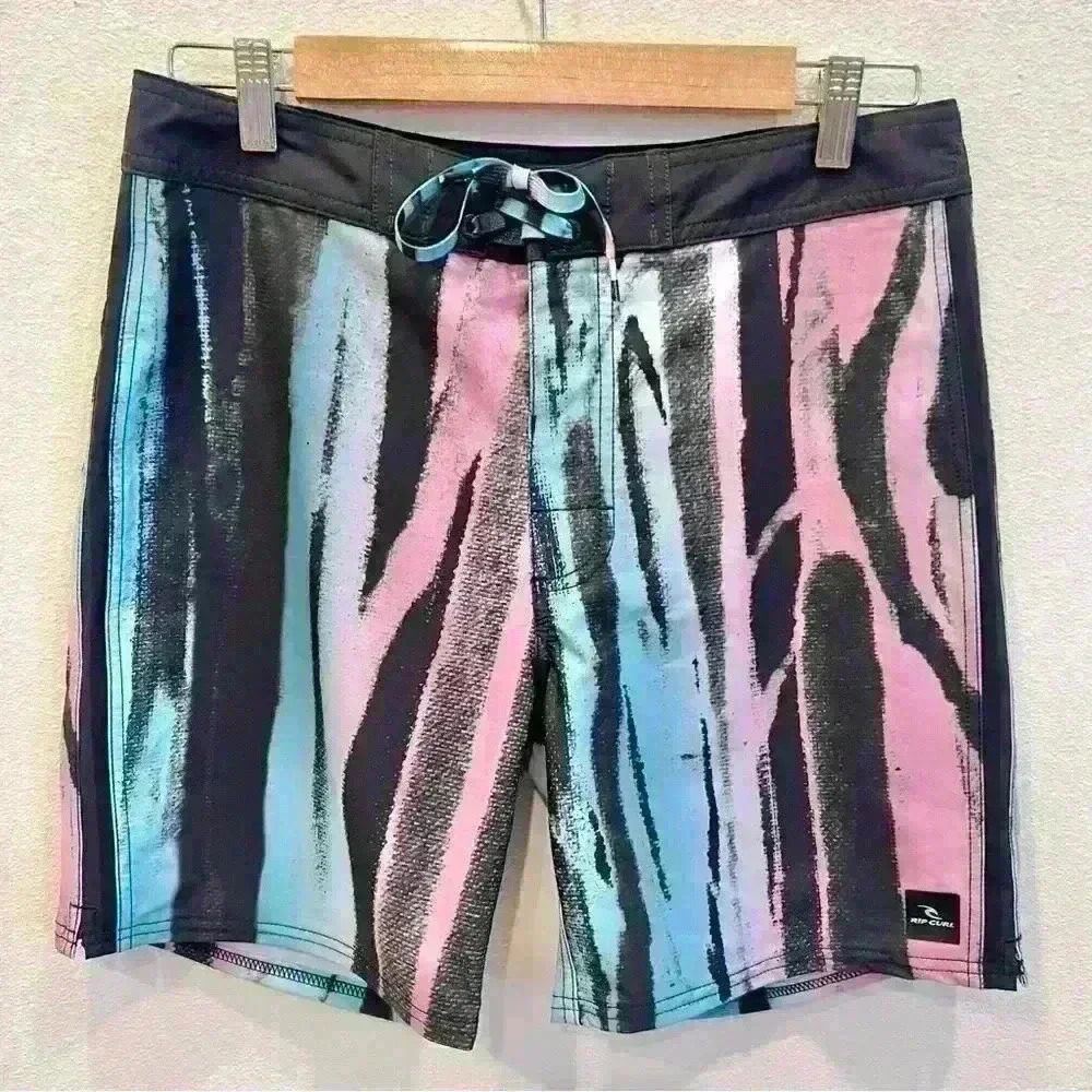 Rip Curl Men’s Mirage Resin Board Shorts In Washed Aqua Size 30 - Picture 5 of 15